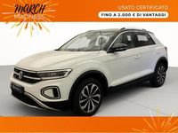 Usata VW T-Roc Style 110 CV (80 kW) 2023 Pure white nero SUV