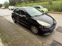 Usata Peugeot 207 68 CV (50 kW) 2007 Nero Berlina