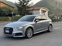 Usata Audi A3 Sport 184 CV (135 kW) 2018 Argento Berlina
