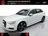 Usata Audi A3 Admired 204 CV (150 kW) 2020 Bianco ghiaccio metallizzato Berlina