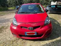 Usata Toyota Aygo 2009 Rosso Utilitaria