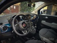 Usata Fiat 500 69 CV (50 kW) 2018 Blu Berlina