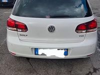 Usata VW Golf VI Highline 105 CV (77 kW) 2010 Bianco Utilitaria