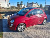 Usata Fiat 500 Lounge 69 CV (50 kW) 2009 Rosso Utilitaria