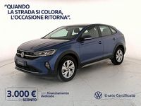 Usata VW Taigo Life 116 CV (85 kW) 2024 Reef blue metallizzato SUV