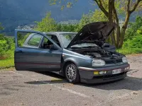 Usata VW Golf III GT 101 CV (74 kW) 1996 Grigio Berlina
