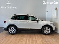 Usata VW Tiguan Elegance 150 CV (110 kW) 2021 Bianco SUV
