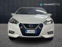 Usata Nissan Micra Tekna 90 CV (66 kW) 2017 Bianco Utilitaria