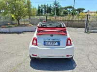 Usata Fiat 500C Lounge 69 CV (50 kW) 2018 Bianco Cabrio