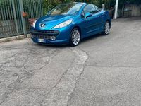 Usata Peugeot 207 CC 109 CV (80 kW) 2007 Blu Cabrio