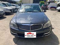 Usata Mercedes C200 Avantgarde 136 CV (100 kW) 2010 Nero Berlina