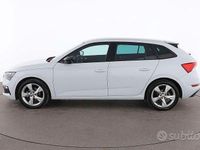 Begagnad Skoda Scala Sport 150 HK (110 kW) 2020 Vit Halvkombi