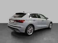 Usata Audi A3 Advanced 150 CV (110 kW) 2025 Grigio freccia perla Berlina
