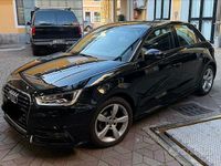 Usata Audi A1 S-Line 90 CV (66 kW) 2018 Nero Berlina