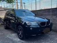 Usata BMW X3 184 CV (135 kW) 2012 Nero SUV