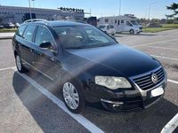 Usata VW Passat 140 CV (102 kW) 2007 Nero Station wagon