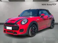 Usata Mini John Cooper Works Cabriolet 231 CV (169 kW) 2019 Rosso Cabrio