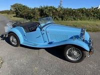 Usata MG TD 54 CV (39 kW) 1952 Blu Cabrio
