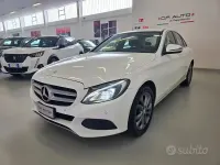 Usata Mercedes C220 170 CV (125 kW) 2016 Bianco Berlina
