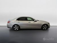 Usata Mercedes C220 Advanced Plus 197 CV (144 kW) 2024 Argento Berlina