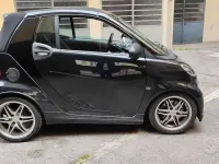 Usata Smart ForTwo Cabrio Brabus 102 CV (75 kW) 2015 Nero Cabrio