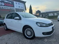 Usata VW Golf VI Highline 105 CV (77 kW) 2010 Bianco Utilitaria