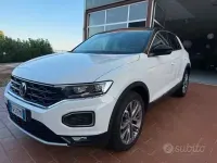 Usata VW T-Roc Advance 116 CV (85 kW) 2019 Bianco SUV