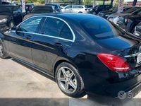 Usata Mercedes C220 Exclusive 170 CV (125 kW) 2015 Nero Berlina