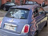 Usata Fiat 500 86 CV (63 kW) 2011 Blu Utilitaria