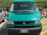 Usata VW T4 California 102 CV (75 kW) 1996 Verde Furgone