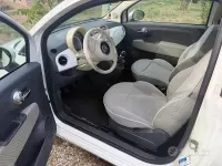 Usata Fiat 500 Lounge 69 CV (50 kW) 2011 Bianco Utilitaria