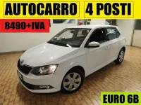 Usata Skoda Fabia 75 CV (55 kW) 2017 Bianco Furgone