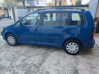 Usata VW Touran Conceptline 101 CV (74 kW) 2010 Blu Monovolume