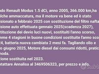 Usata Renault Modus 2006 Grigio Monovolume