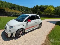 Usata Abarth 500 135 CV (99 kW) 2015 Bianco Utilitaria