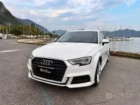 Usata Audi A3 S-Line 116 CV (85 kW) 2019 Bianco Berlina