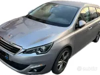 Usata Peugeot 308 SW Allure 120 CV (88 kW) 2015 Grigio Station wagon