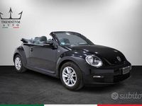Usata VW Beetle Cabriolet Design 105 CV (77 kW) 2016 Nero Cabrio