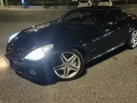 Usata Mercedes SLK200 184 CV (135 kW) 2009 Nero Cabrio
