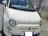 Usata Fiat 500 Lounge 75 CV (55 kW) 2008 Bianco Utilitaria