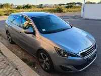 Usata Peugeot 308 GT-line 120 CV (88 kW) 2015 Grigio Station wagon