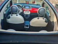 Usata Fiat 500 69 CV (50 kW) 2017 Rosso Cabrio