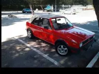Usata VW Golf Cabriolet 1982 Rosso Cabrio