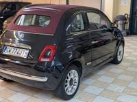 Usata Fiat 500 Lounge 95 CV (69 kW) 2011 Nero Cabrio