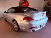 Begagnad BMW 645 Cabriolet Efficient Dynamics 333 HK (244 kW) 2004 Silver Cab