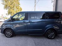 Usata Ford Tourneo Custom Titanium 131 CV (96 kW) 2022 Blu metallizzato Furgone