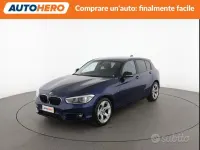 Usata BMW 120 Sport Line 190 CV (139 kW) 2018 Blu Utilitaria