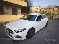 Usata Mercedes A180 AMG line 116 CV (85 kW) 2022 Bianco Berlina