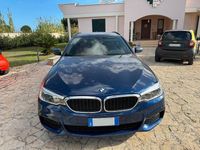 Usata BMW 520 M Sport 190 CV (139 kW) 2018 Blu/azzurro Station wagon