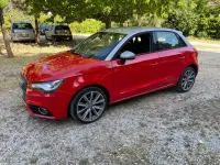 Usata Audi A1 Admired 90 CV (66 kW) 2014 Rosso Utilitaria